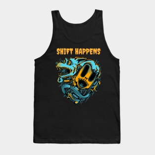 Shift Happens Crazy Werewolf Tank Top